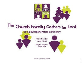 All God's Children: The Church Family Gathers for Lent SAMPLE